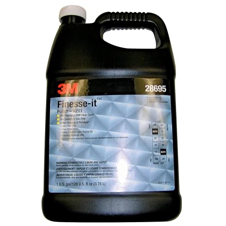 3M Finesse-it Polish Advanced, K211, (215), 28695, 1 Gallon (3.785 Liter)