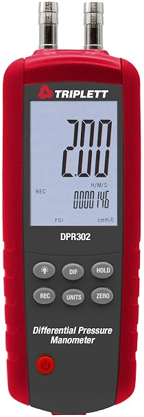 Triplett DPR302 Differential Pressure Manometer