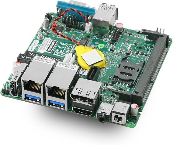 Jetway JNU591S-3160 Intel Braswell Celeron N3160 Dual Intel LAN NUC Motherboard