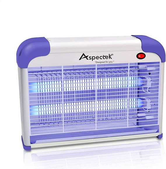 ASPECTEK Bug Zapper for Home Insect Killer Mosquito, Bug, Fly Traps & Other Pests Killer[2020 Upgraded] - Powerful 2800V Grid 20W Bulbs - Indoor Use Only