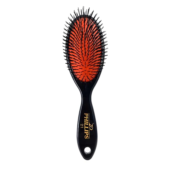 Phillips Brush #21 Classic Cushion Hair Brush, Nylon, 8.75 Inches