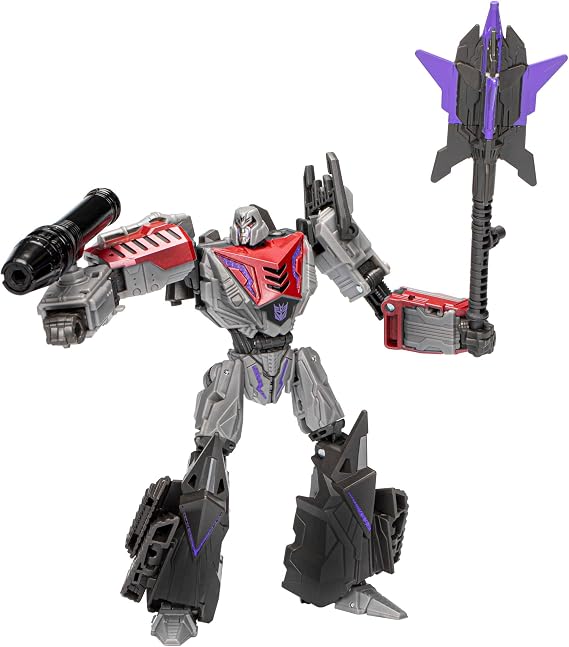 Transformers Toys Studio Series Voyager Class 04 Gamer Edition Megatron Toy, 6.5-inch, Action Figure for Boys and Girls Ages 8 and Up | Transformers Studio Series 7 Inch Action Figure Voyager Class (2023 Wave 3) - Megatron