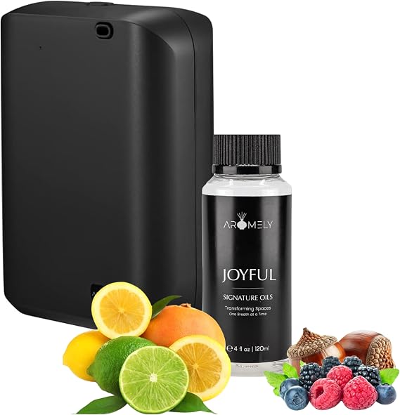 AROMELY ARO X25 Smart Scent Diffuser with Joyful Scent Oil 120 ml
