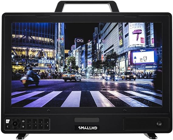 SmallHD Vision 17 4K HDR Pro Monitor with 17-Inch UHD 3840x2160 Resolution Display, 12G-SDI and HDMI 2.0 Inputs and Outputs