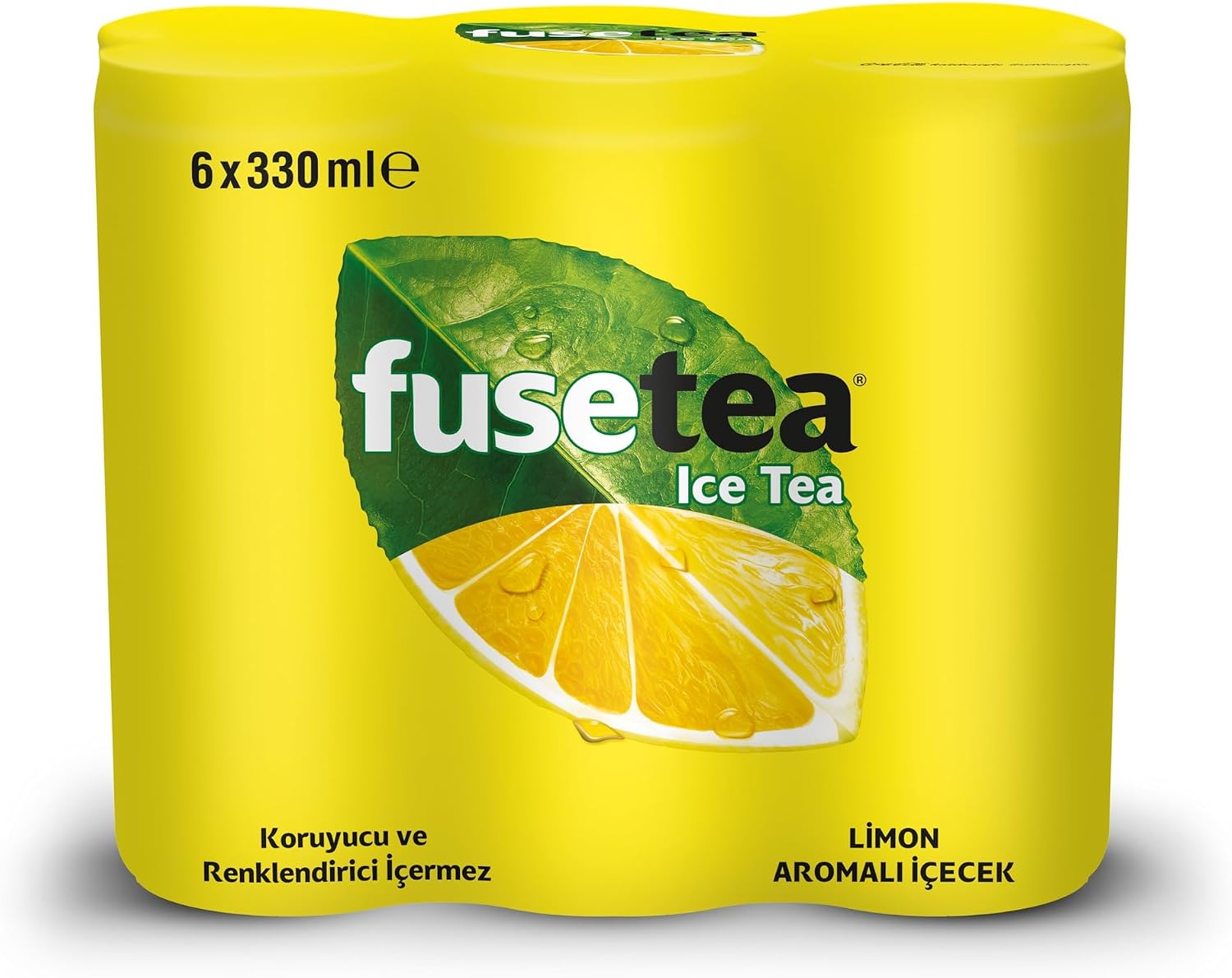Fusetea Lemon Flavored Box 6x330 ML