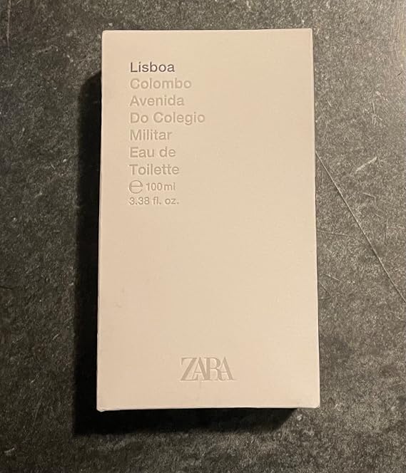 Zara LISBOA COLOMBO AVENIDA DO COLEGIO MILITAR EDT 100 ML (3.4 FL. OZ).