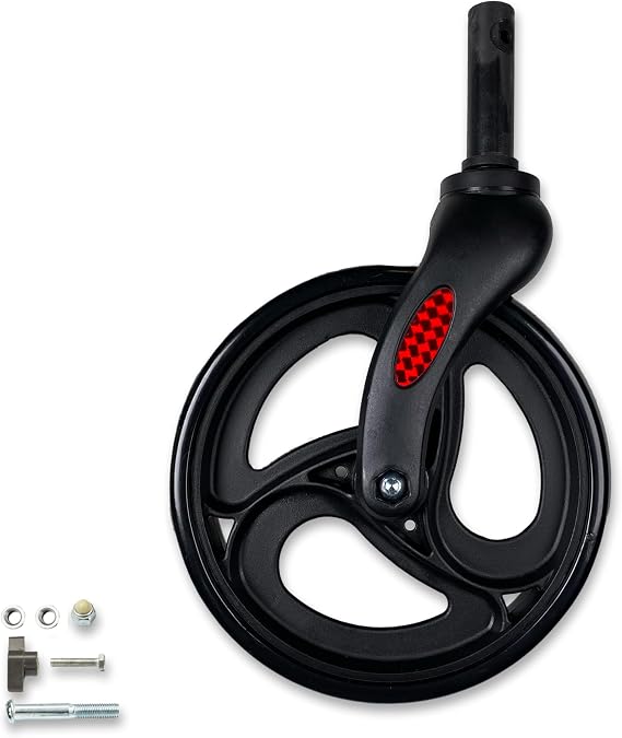 Helavo Spare Part: Front Wheel with Suspension for Helavo H1070 Walker Series