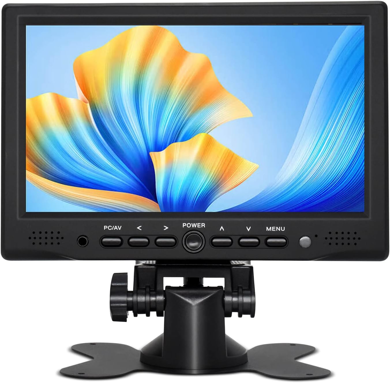 7 Inch Small Monitor, 1024x600 16:9, HDMIVGAAV, Remote & Speakers