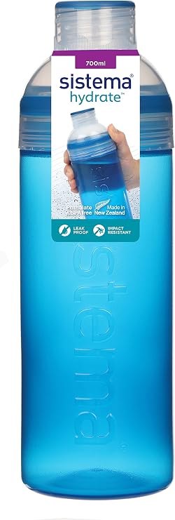 Sistema Hydrate Trio Bottle, 700 ml - Assorted Colours