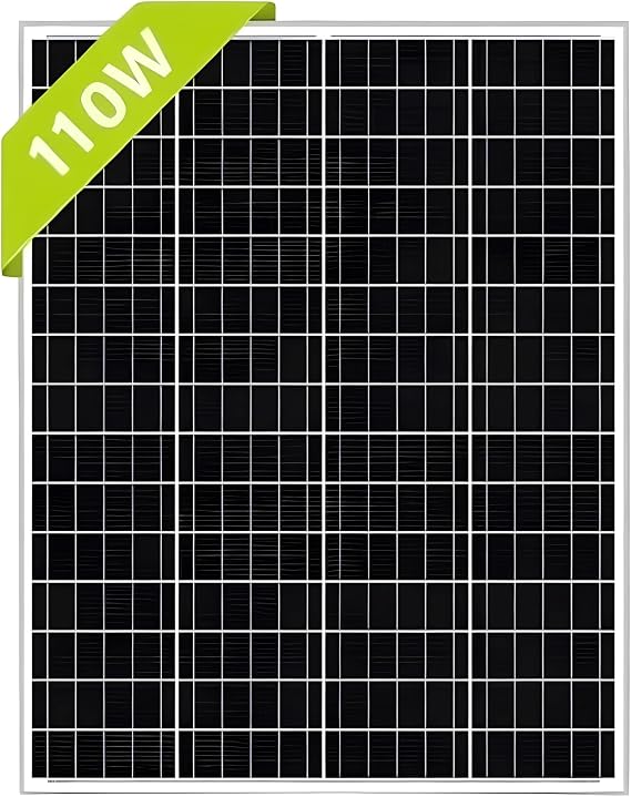 110W 12V Monokristal Solar Panel