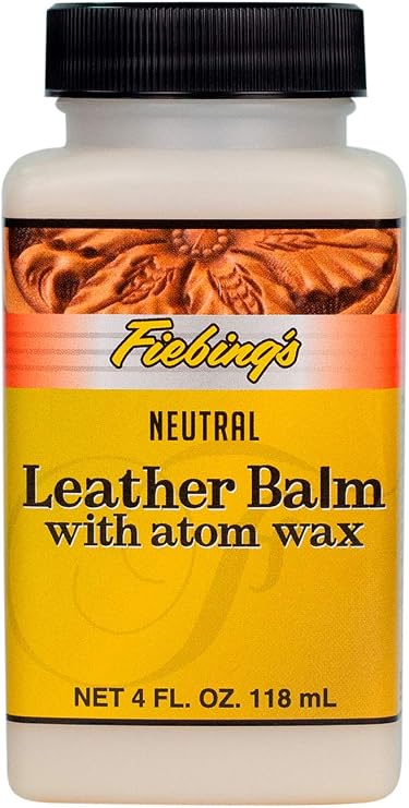 Fiebing's Leather Balm with Atom Wax 4oz