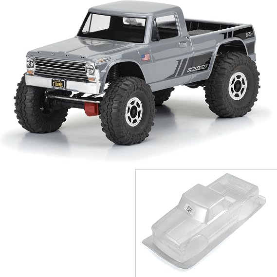 Pro-Line Racing 1/10 1967 Ford F-100 Clear Body 12.3 WB Crwlrs PRO361300 Car/Truck Bodies Wings & Decals