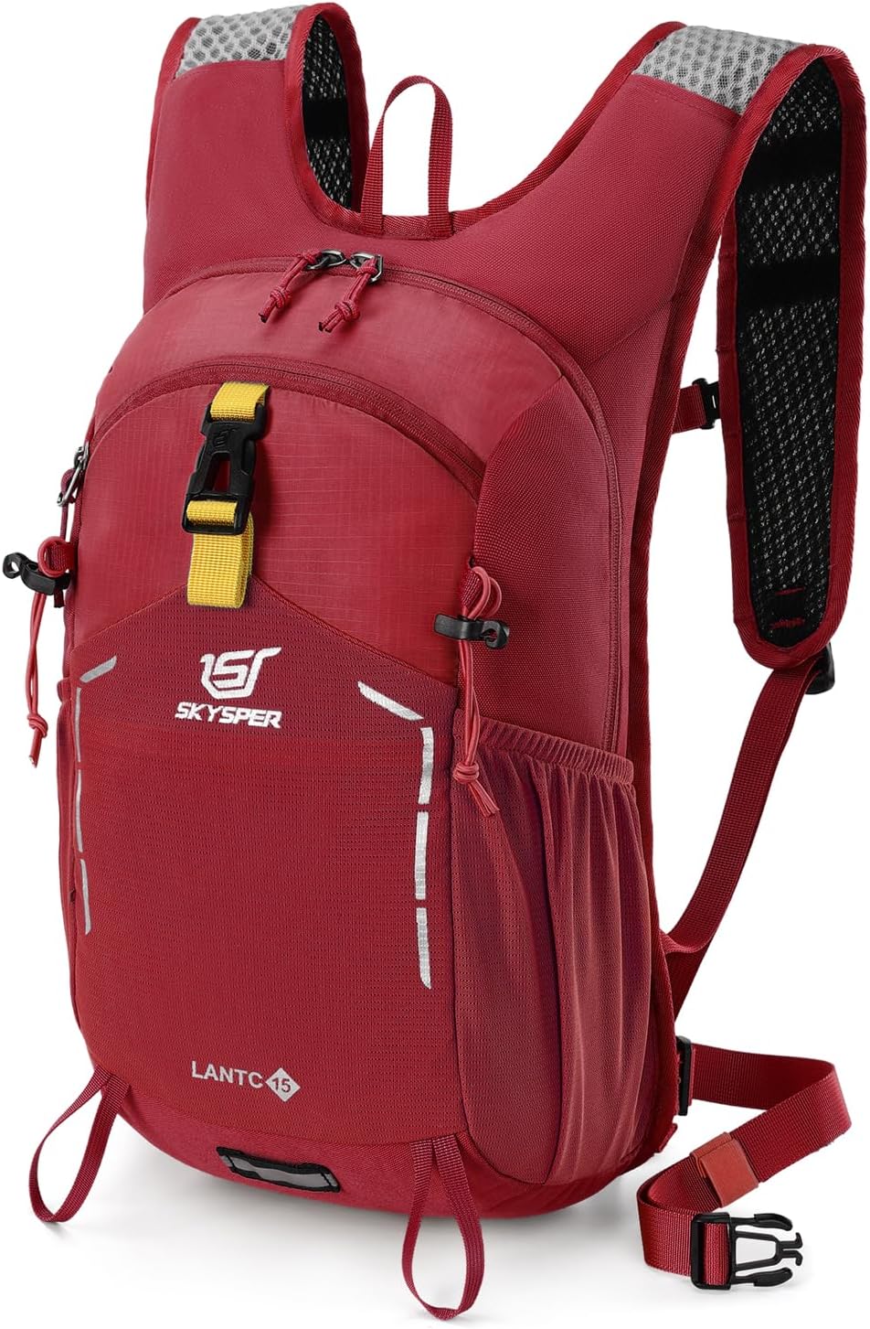 SKYSPER Small Hiking Backpack - 15L/25L Travel Rucksack Lightweight Daypack with Chest & Waist Strap Water Resistant Walking Backpack for Women Men