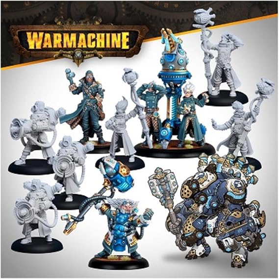 Warmachine: Cygnar Storm Forge Command Cadre (New)