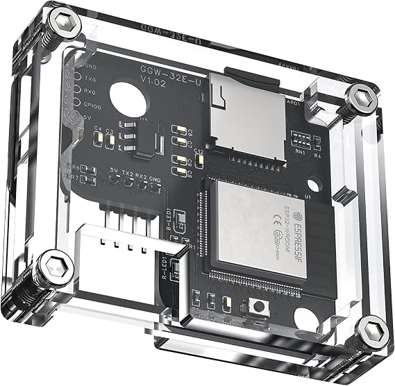 Genmitsu GGW-UART Wireless Wi-Fi Module Kit, App G-Code Sending, Remote Control CNC Milling Machine Offline Controller for 3018-PRO, 3020-PRO MAX V2, 3030-PROVer MAX, 4040-PRO MAX, 4040-PRO, 4040 Reno