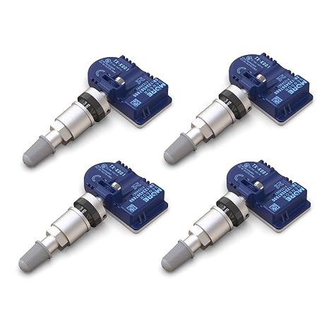 MORESENSOR Compact PRO Series 315MHz TPMS Tire Pressure Sensor 4-Pack | Preprogrammed for Select 30+ Japanese Brand Models | Replacement for 06421-S3V-A04 | Clamp-in | KX-S015-4