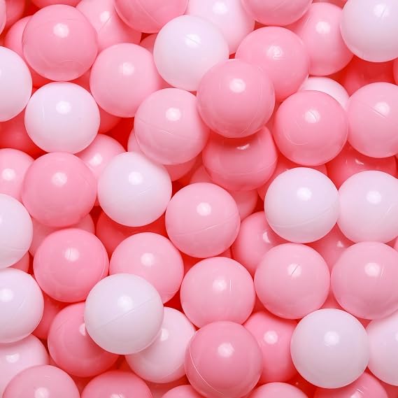 GOGOSO Ball Pit Balls Crush Proof Non-Toxic Plastic Balls Babies Kids Toy Bulk Pack 170pcs 2.2inchs