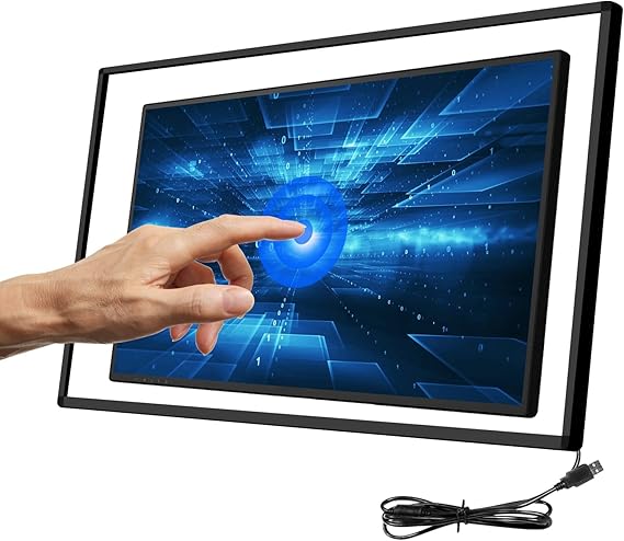 SpecialTouch 40 inch Infrared Touch Screen Frame 20 Points Interactive Ir Touch Panel Overlay Suitable for Touch Monitor TV Frame (32-98inch)