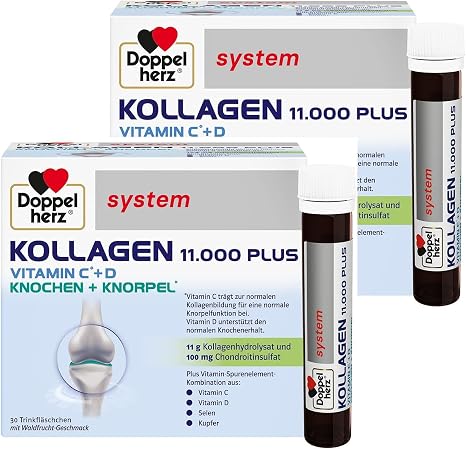 Doppelherz system Kollagen 11000 Plus Practical Drinking Bottles