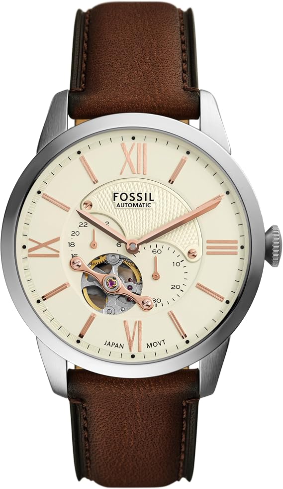Fossil Townsman Brown Watch ME3266, Brown Strap