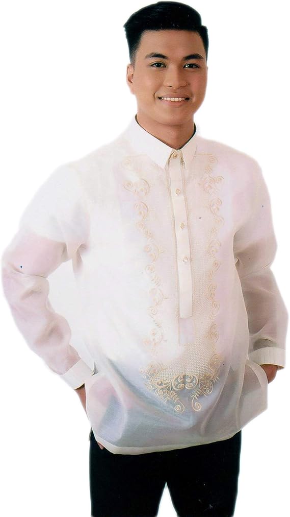 Barong Tagalog with Camisa de Chino