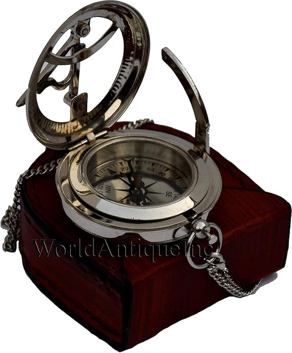 Compass, Engraved Compass, Custom Compass, Wedding Gift, Christmas, Baptism, Graduation, boy Scouts, Sundial, Nautical, Anniversary, Fathers Day