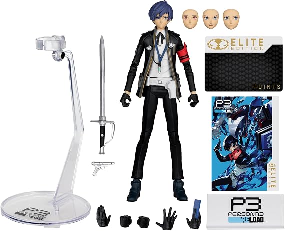 McFarlane Persona 3 Reload The Protagonist 7in Deluxe Action Figure Elite Edition #5