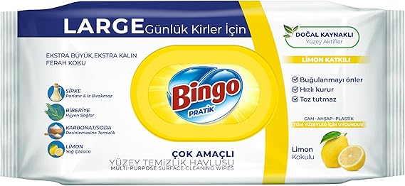 Bingo Çok Amaçlı Temizlik Havlusu 96'lı Paket
