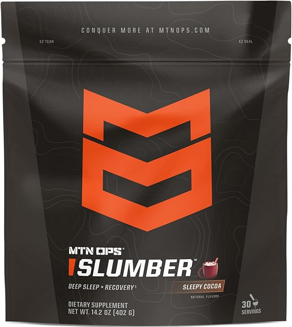 MTN OPS Slumber Sleep Support Powder, Sleepy Cocoa