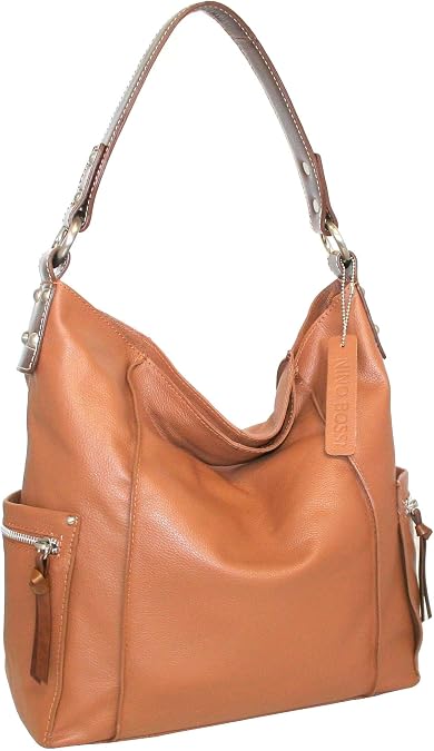 Alberta Leather Hobo (Cognac)