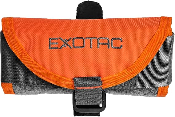 Exotac toolROLL Compact Carry Tool Storage Solution for Fire-Starting Gear, Knives, and Multi-Tools with Five Quick Access Elastic Mesh Slip Pockets and Hook and Loop Closure