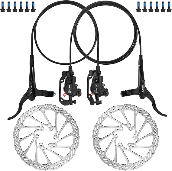 MTB Hydraulic Disc Brake Set,Front 800mm Rear 1500mm for Bike
