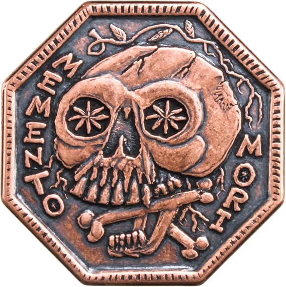 Shire Post Mint Memento Mori Copper Reminder Coin