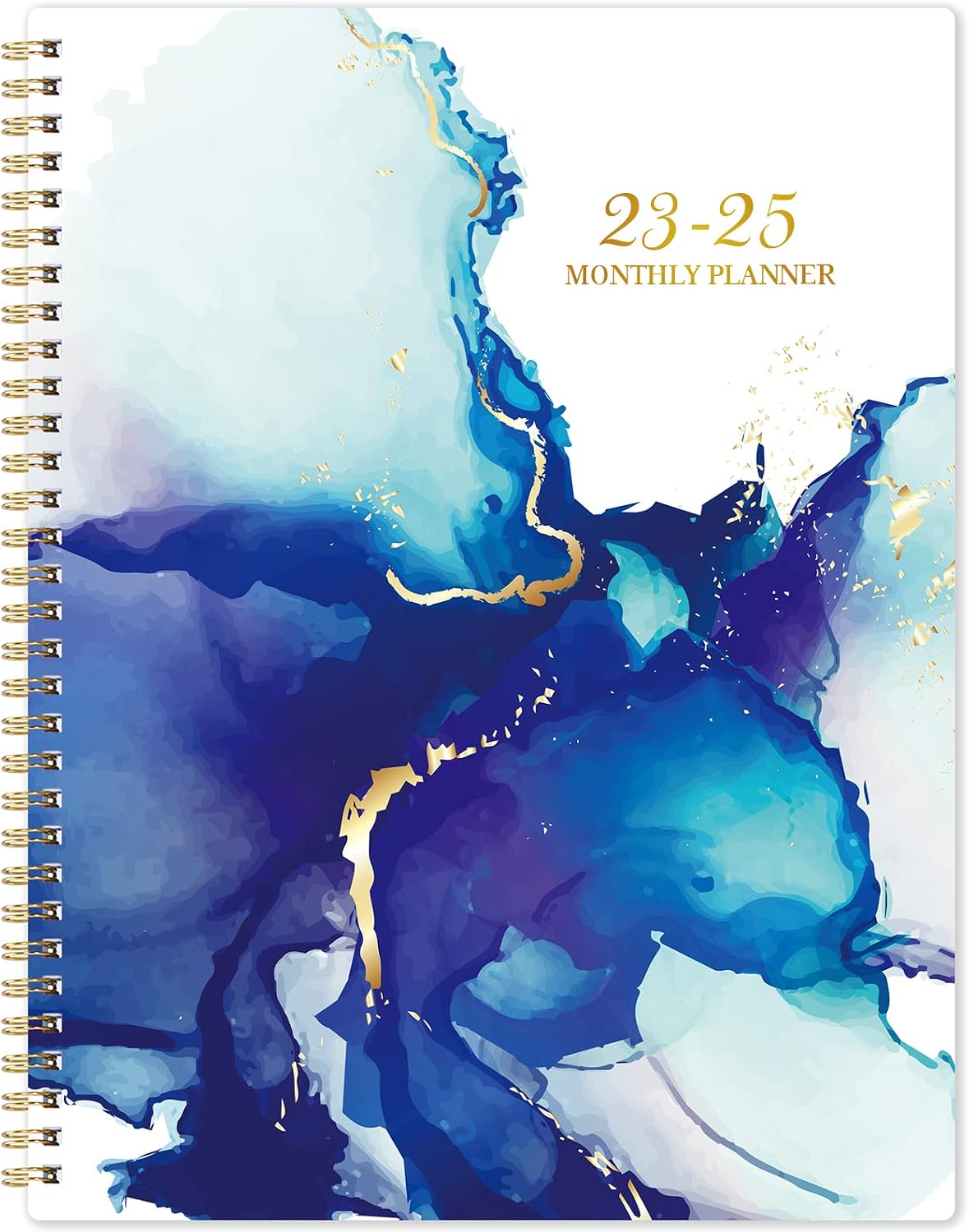 Monthly PlannerCalendar 2023-2025 - Jul. 2023-Jun. 2025, 2023-2025 Monthly Planner, 9 × 11, 2 Year Monthly Planner with Monthly Tabs  Pockets  Thick Paper  Twin-Wire Binding - Waterink