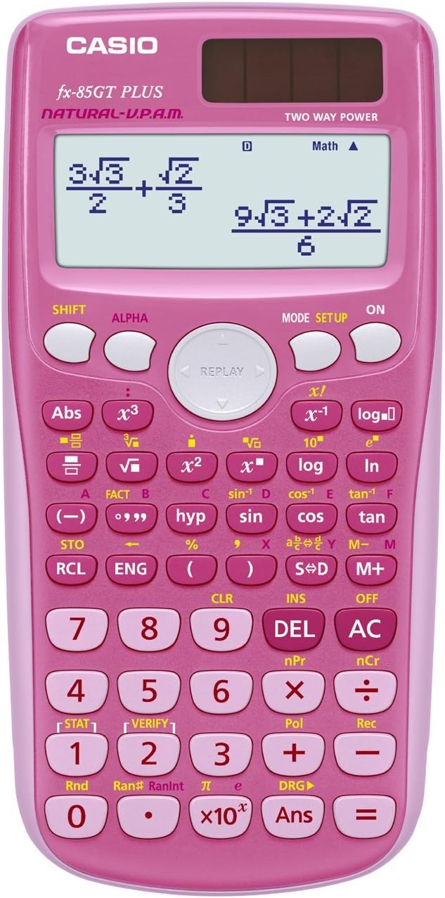 Casio Scientific Calculator FX-83GTX-DPPINK