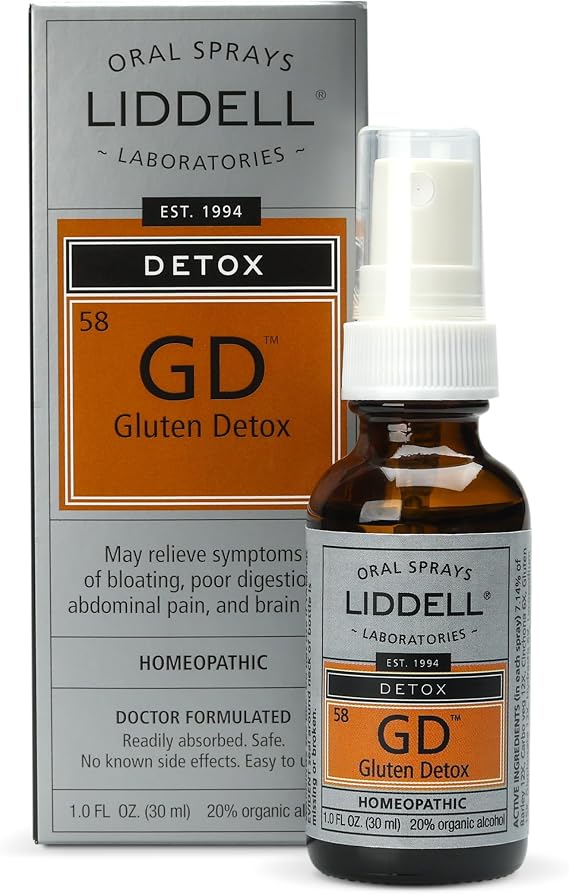 Liddell Gluten Detox, Homeopathic Remedy, 1 fl. oz.