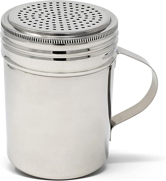 Winco - Winware Stainless Steel Dredges with Handle (10-Ounce) (3 pack)