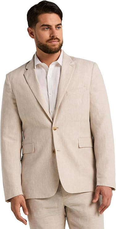 Cubavera Men's Collection Delave Linen Sport Coat