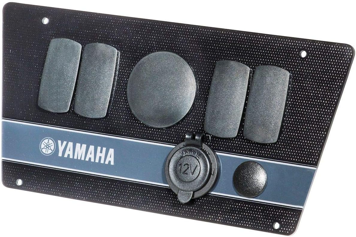 Genuine Yamaha Accessories YAMAHA YXZ1000R Switch Panel Kit, Push Button, Rocker Actuator, Manual Operation, Black or Gray