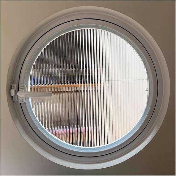 LXLZYXSF Round Porthole Pivot Window Flush Mount Small Window, 360 Rotation Aluminum Sliding Window for Kitchen Home Decor, 17in 19in 21in 23in 25in 27in 29in 31in(White C,20" Dia)