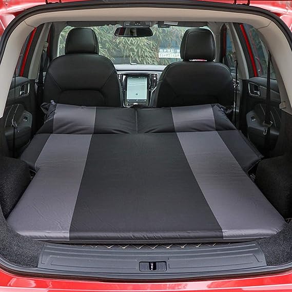 GJXJY Car Automatic Air Mattress Inflatable Bed for Car Trunk Air Mattress with 2 Pillows, Waterproof, Leak Proof, Universal Car SUV Truck