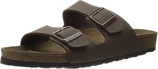 Birkenstock Unisex Arizona Sandal,Mocha Birkibuc,41 M EU