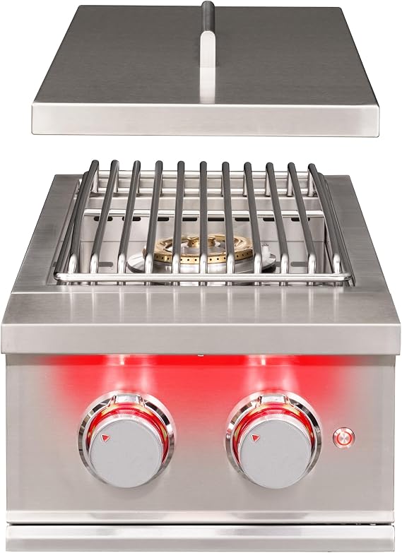 Built-In Stainless Steel Double Side Burner - TFSB2