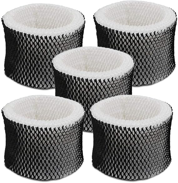 Eagles 5 Packs HWF64 Humidifier Filter, Replacement Humidifier Wick Filters Compatible with Holmes Filter B, Sunbeam and Bionaire Humidifiers