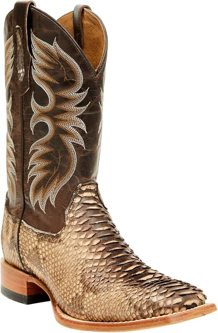 Cody James Men's Men'S Exotic Python Western Boot Broad Square Toe - Asr21-20
