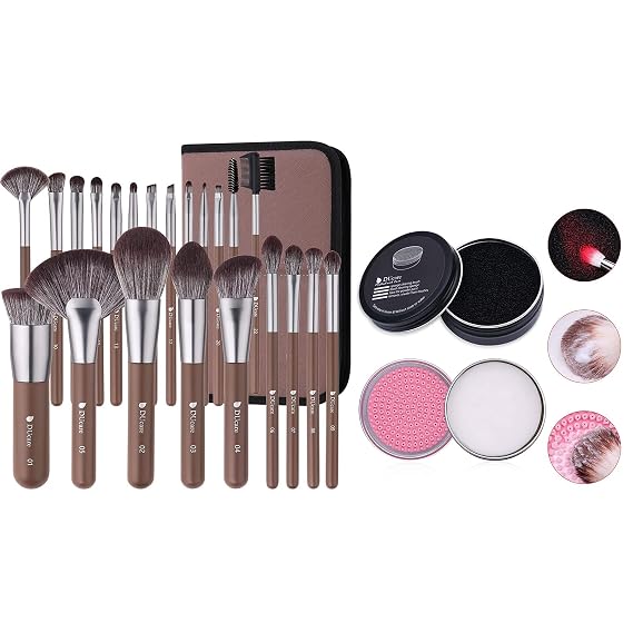 DUcare Makeup Brushes +Makeup Brush Cleaner