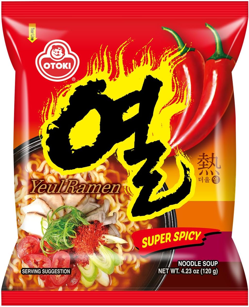 Ottogi Yeul Spicy Ramen Noodle (Pack of 5)