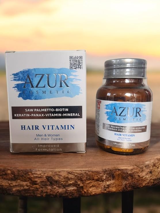 Hair Growth Vitamins for Women & Men Supports Thicker, Stronger Hair Biotin, Collagen, Keratin Supplement for Healthy Hair, Skin & Nails