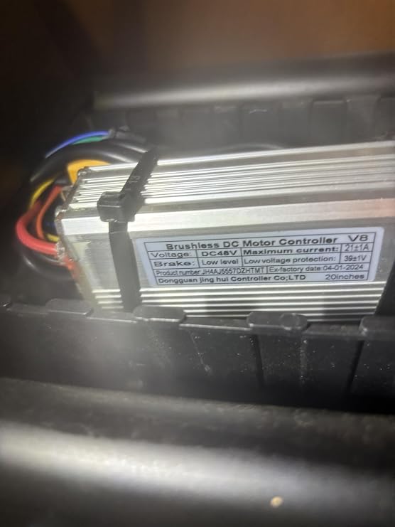 JH4AJ5557DZHTMT Brushless Motor Controller DC48V 21A Ebike Controller for 20'' Ebike