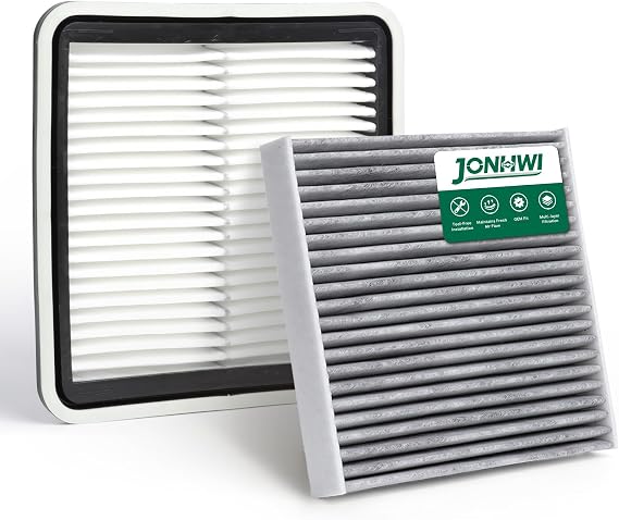 Cabin & Engine Air Filter Set for Subaru Legacy 2010-2019, Subaru Outback 2010-2019, Replace CF10285 CA9997 87139-07010(Gas)
